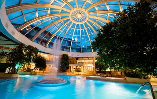 Wasserwelt der Westfalen Therme beim Vital Hotel